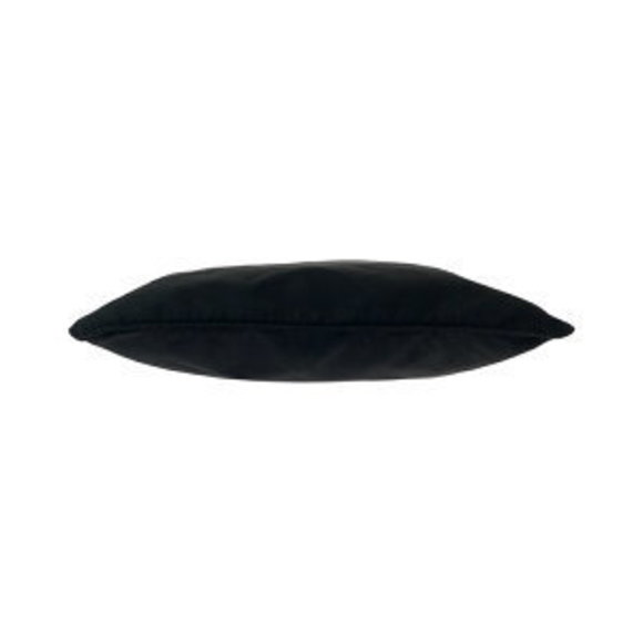 PRADA Tessuto triangular black nylon shoulder bag sacoche - Picture 1 of 9